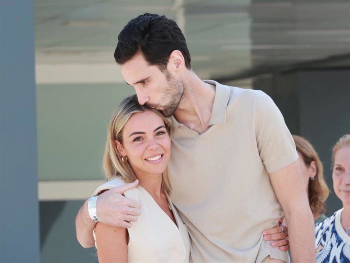 Archivo - Alba Silva y Sergio Rico en una imagen de archivo