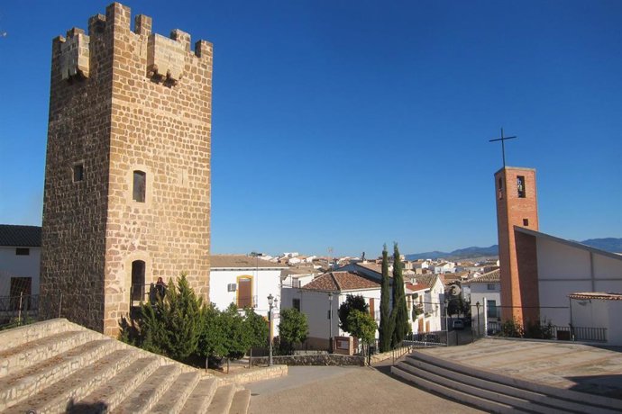 Archivo - Anfiteatro de las torres y mirador de Juan Cabré, en Peal de Becerro (Jaén)/Archivo