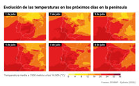 Julio arranca con un ascenso de temperaturas a las puertas de una nueva ola de calor el fin de semana con Galicia a 40º