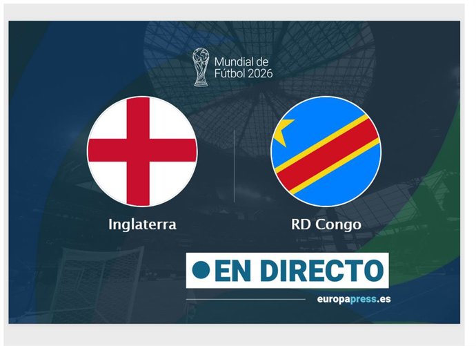 Onces Iniciales probables: Inglaterra - RD Congo: resumen y estadísticas del partido de Dieciseisavos de final de Copa Mundial de la FIFA