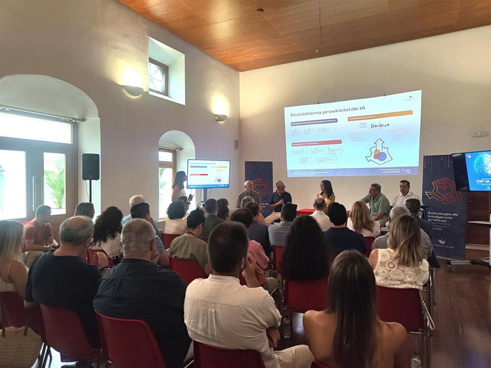 Presentación de la Estrategia de Inteligencia Artificial de  la Diputación de Cáceres