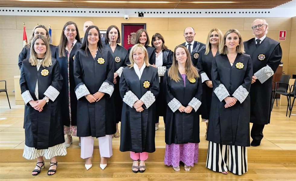 Cuatro juezas ascienden a magistradas ante la Sala de Gobierno del TSJCyL .