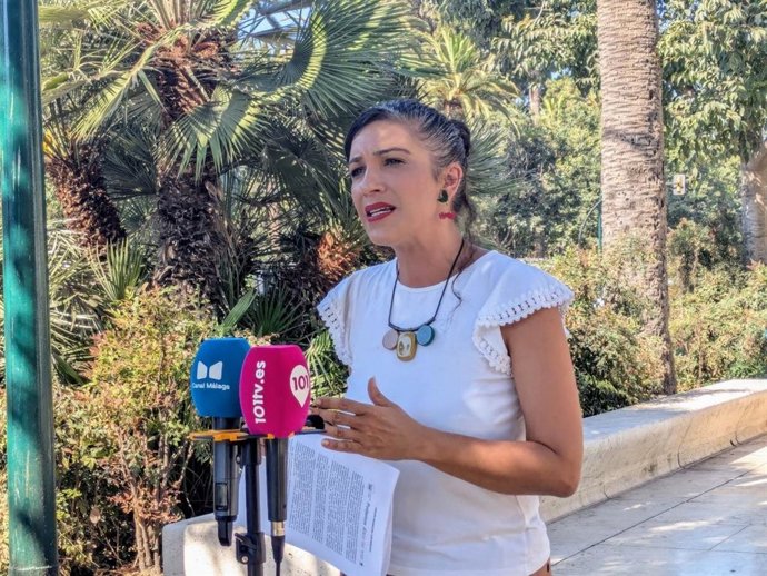 La portavoz adjunta de Con Málaga, Toni Morillas
