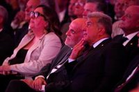 Laporta tiende puentes con Tebas y señala los "nervios" en el Real Madrid