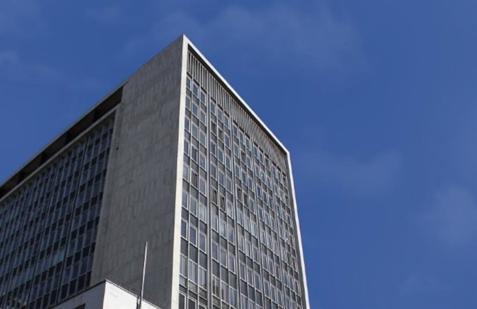Archivo - Sede del Banco de la República (BanRep), banco central de Colombia.