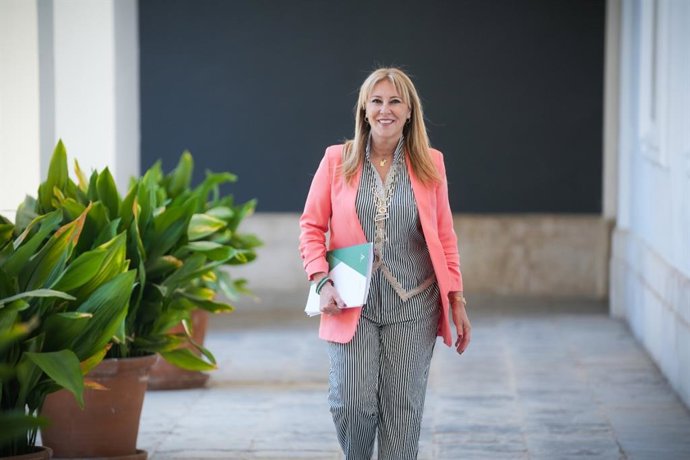 La consejera portavoz del Gobierno andaluz en funciones, Carolina España.