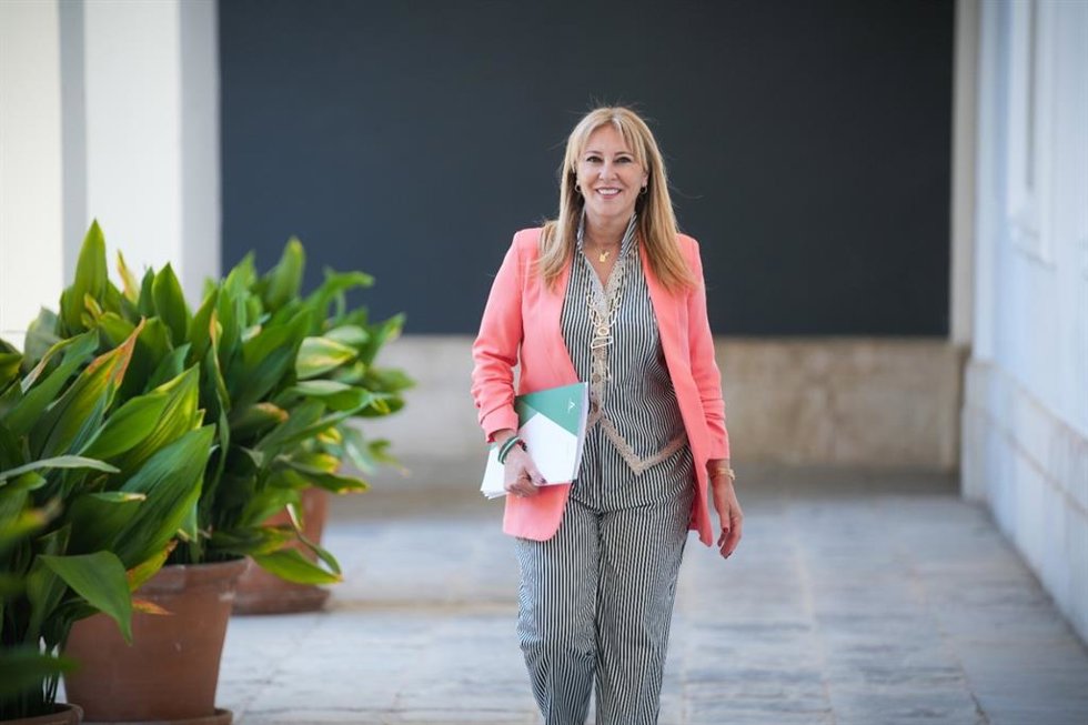 La consejera portavoz del Gobierno andaluz en funciones, Carolina España.