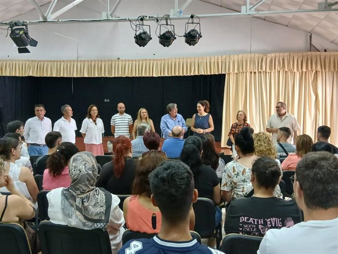 Inauguración de los proyectos.