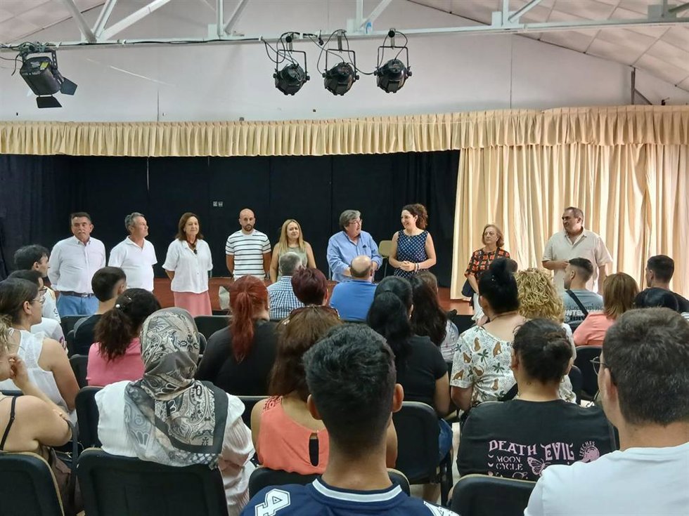 Inauguración de los proyectos.