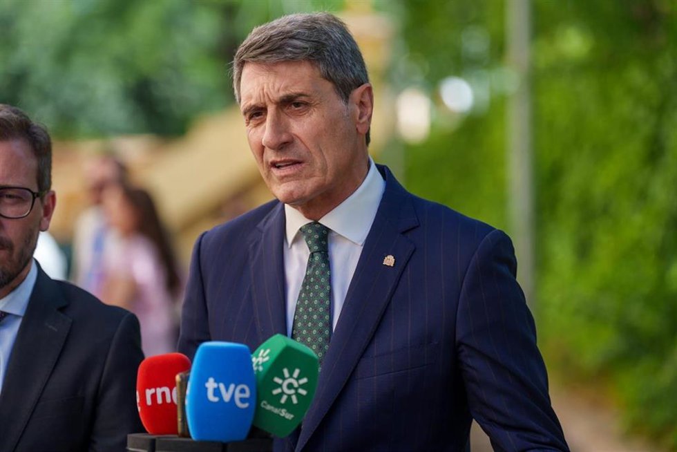 Archivo - Pedro Fernández, delegado del Gobierno en Andalucía, en un acto. Imagen de archivo