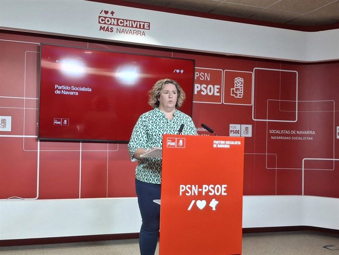 La secretaria de Organización del PSN, Esther Iso.