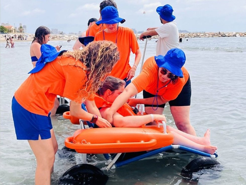 Servicio de playas accesibles en Alicante