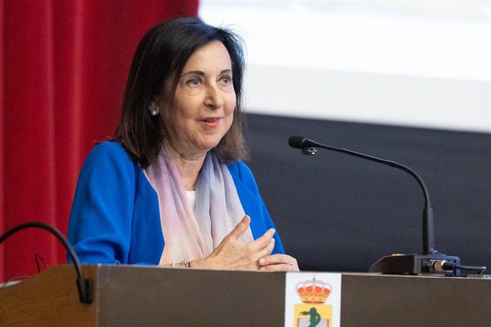 La ministra de Defensa, Margarita Robles,durante una visita al Hospital Central de la Defensa ‘Gómez Ulla’ Centro Sanitario de Vida y Esperanza, a 23 de junio de 2026, en Madrid (España)