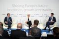 Lagarde (BCE) ve los riesgos más equilibrados que hace unas semanas