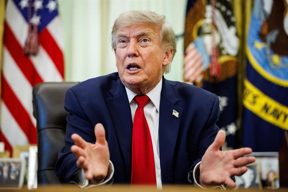 El presidente de Estados Unidos, Donald Trump