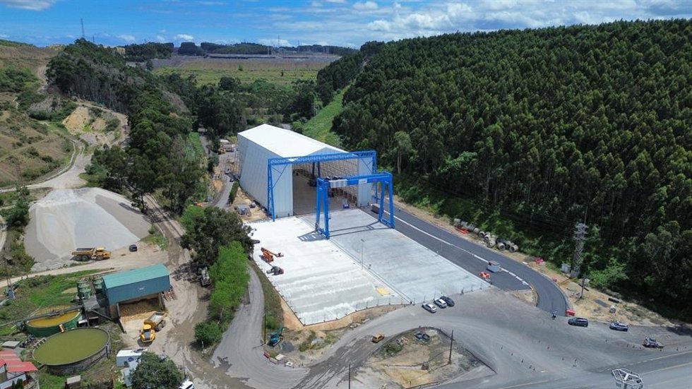 Nueva planta de Asturfeito en el Puerto de Avilés.