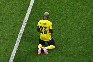 30 June 2026, Mexico, Mexico City: Ecuador's Moises Caicedo looks dejected after the 2026 FIFA World Cup round of 32 soccer match between Mexico and Ecuador at Mexico City Stadium. Photo: Heuler Andrey/ZUMA Press Wire/dpa