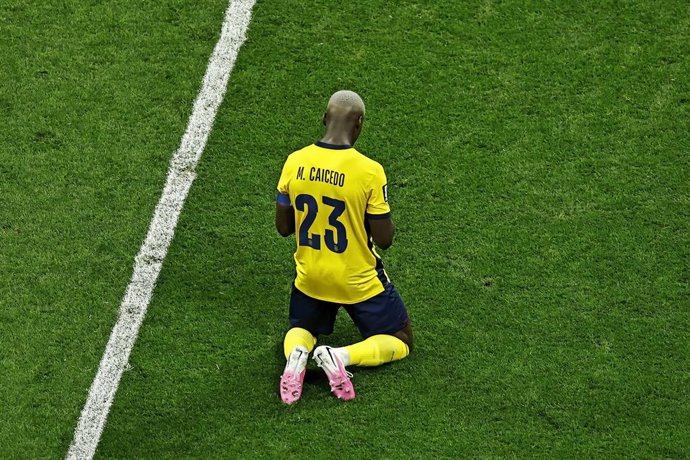 30 June 2026, Mexico, Mexico City: Ecuador's Moises Caicedo looks dejected after the 2026 FIFA World Cup round of 32 soccer match between Mexico and Ecuador at Mexico City Stadium. Photo: Heuler Andrey/ZUMA Press Wire/dpa