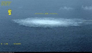Archivo - September 28, 2022, Denmark: VIDEO AVAILABLE: CONTACT INFO@COVERMG.COM TO RECEIVE**..This footage shared by the Swedish Coast Guard on Wednesday shows methane gas leaking from the Nord Stream gas pipelines near  the Danish island of Bornholm.. .