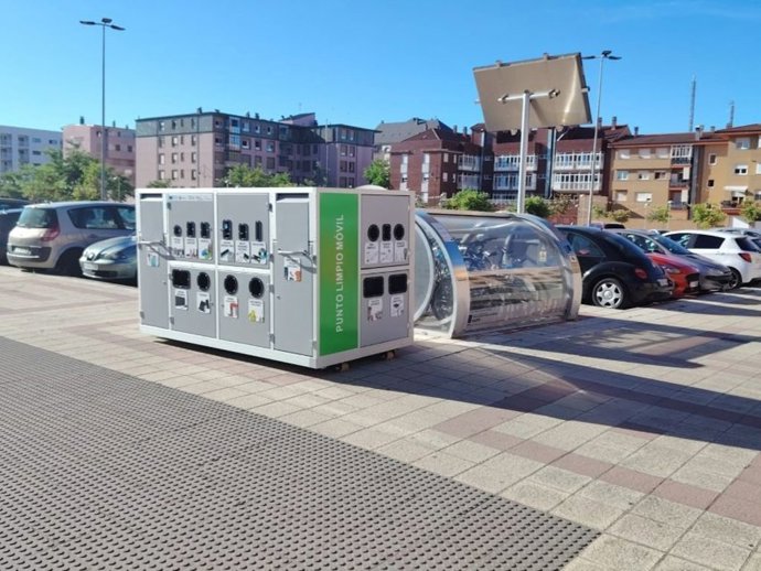 Nuevos punto limpio móvil ubicado en Nocedo.