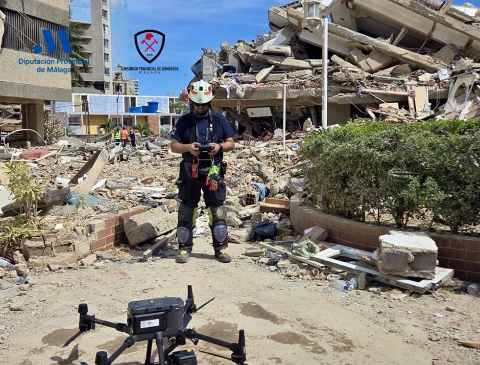 Efectivos del CPB en Venezuela tras los terremotos