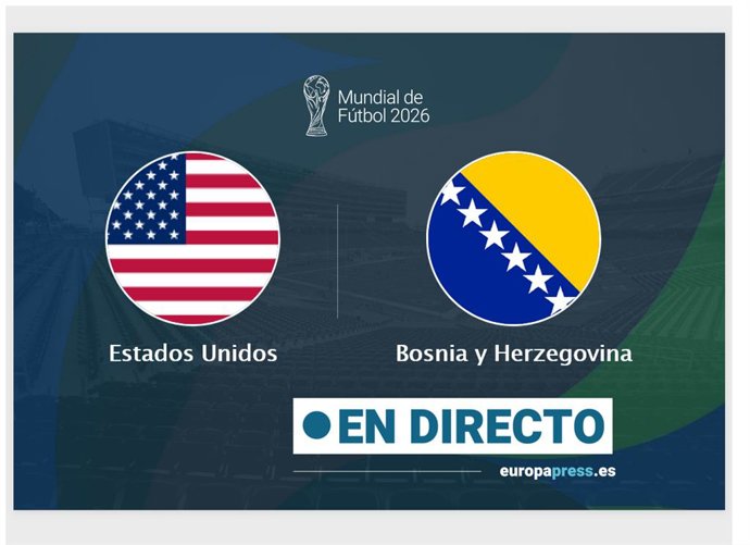 Onces Iniciales probables: Estados Unidos - Bosnia y Herzegovina: resumen y estadísticas del partido de Dieciseisavos de final de Copa Mundial de la FIFA