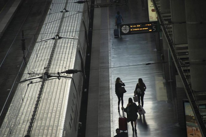 Archivo - Estación de Atocha, en Madrid.