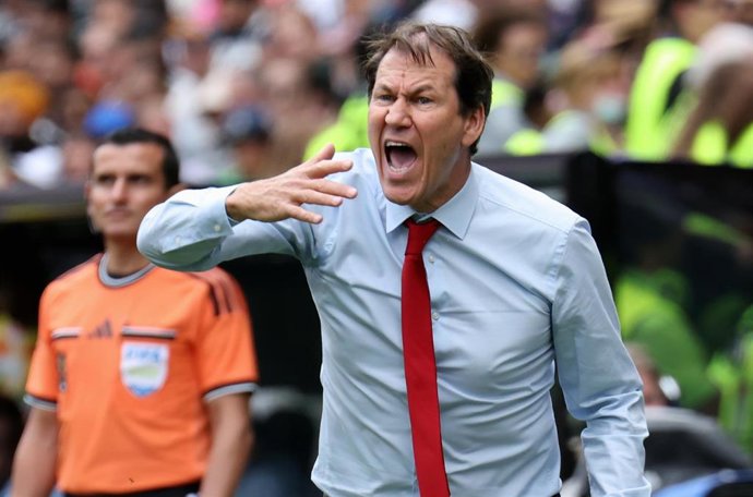 Rudi Garcia, durante un partido.