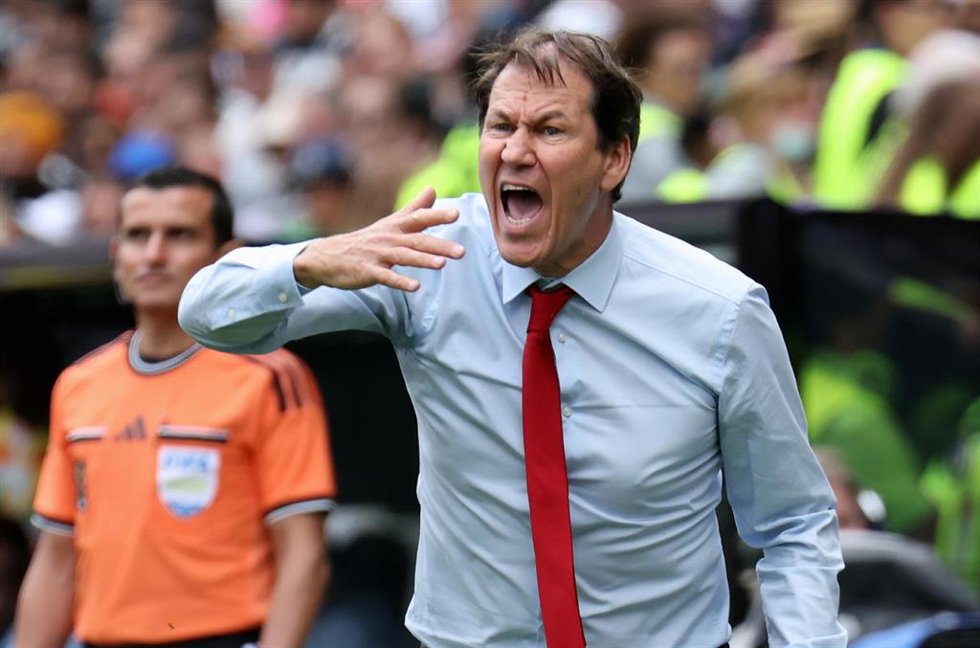 Rudi Garcia, durante un partido.