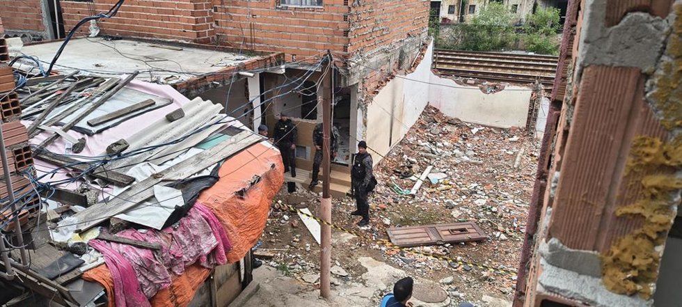 Archivo - Operación de la Policía Militar de Brasil contra el Primeiro Comando da Capital (PCC) en una favela de São Paulo, Brasil