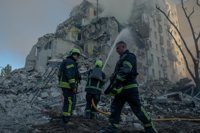 Aumentan a 20 los muertos en Ucrania a causa de una oleada de ataques de Rusia contra Kiev