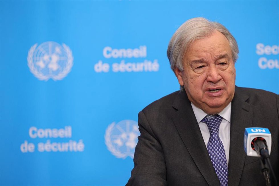 Archivo - El secretario general de Naciones Unidas, António Guterres, en una imagen de archivo
