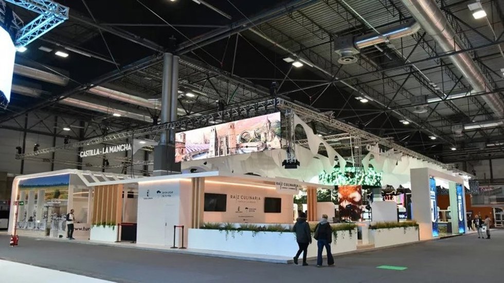 Estand de Castilla-La Mancha en Fitur