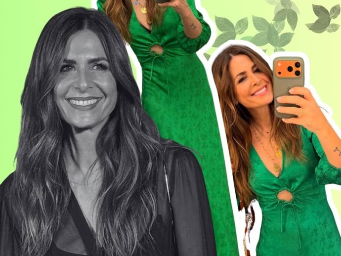 Nuria Roca se despide de 'El Hormiguero' con el vestido más cómodo y que mejor sienta en tono vibrante