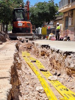 Obras de mejora en la red de Porto Cristo