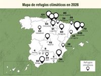 Solo una de cada tres capitales españolas tienen refugios climáticos, según Greenpeace que advierte de muertes por calor