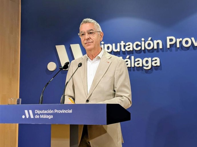 Archivo - El portavoz del grupo provincial de Con Málaga, Juan Márquez, en una imagen de archivo 