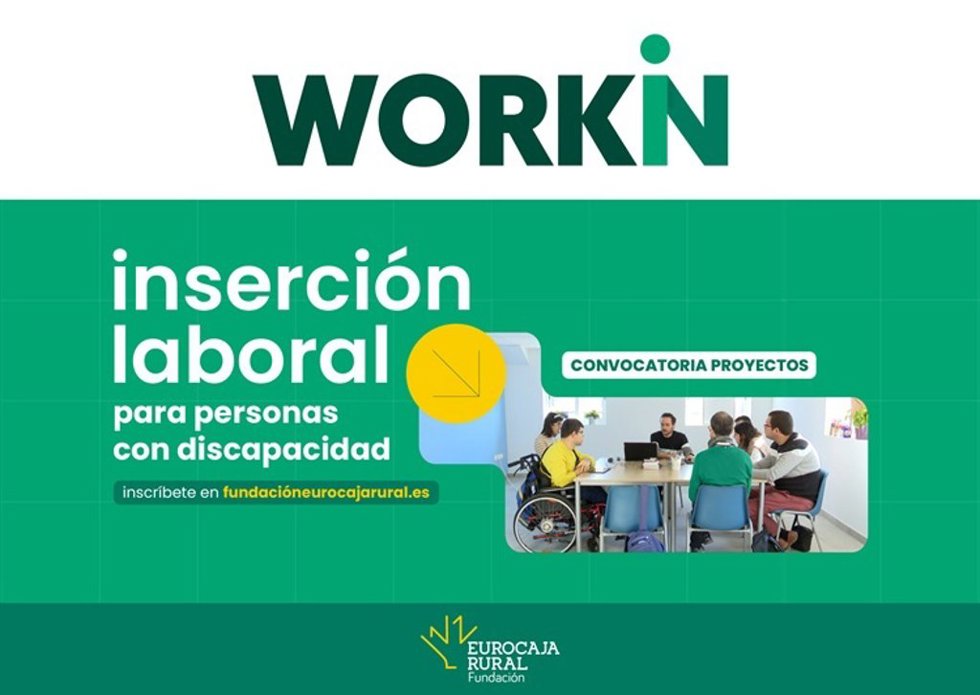 La convocatoria concederá 10 ayudas de 10.000 euros para impulsar nuevas oportunidades laborales para personas con discapacidad.