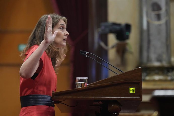 La líder dels Comuns al Parlament, Jéssica Albiach
