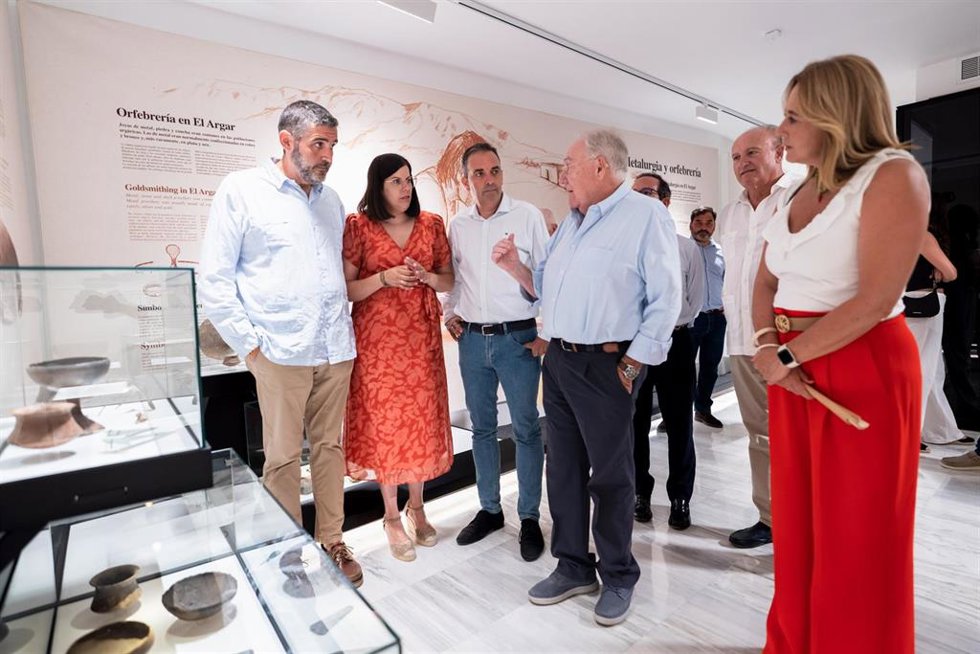 Primera aniversario del Centro de Interpretación de la Cultura Argárica de Antas (Almería).