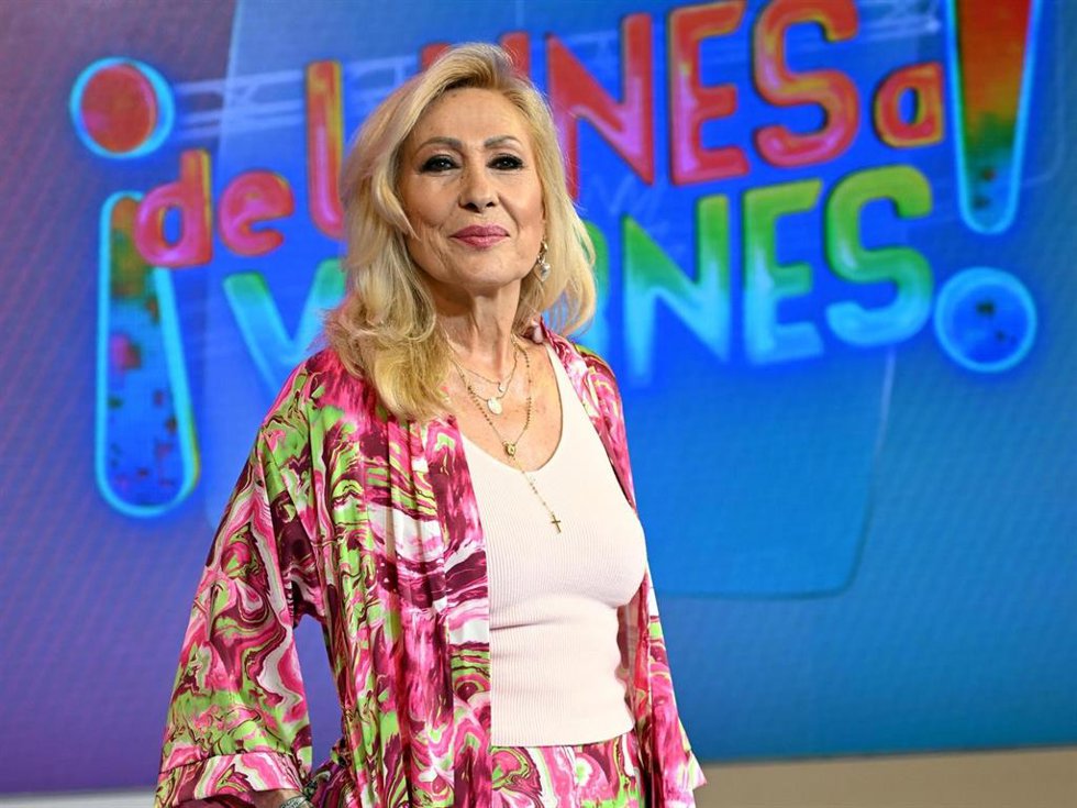 Rosa Benito en la presentación de 'De lunes a viernes'
