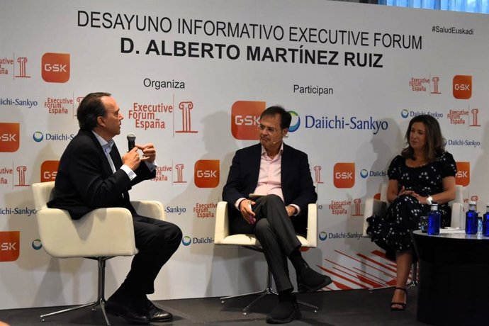 O secretário de Saúde do Governo Basco, Alberto Martínez