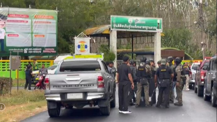 Archivo - Imagen de archivo de la Policía de Tailandia.