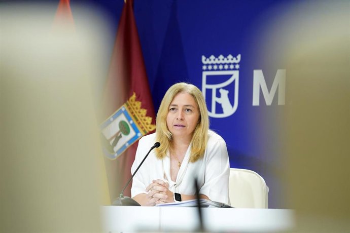 La vicealcaldesa, Inma Sanz, en la rueda de prensa posterior a la Junta de Gobierno