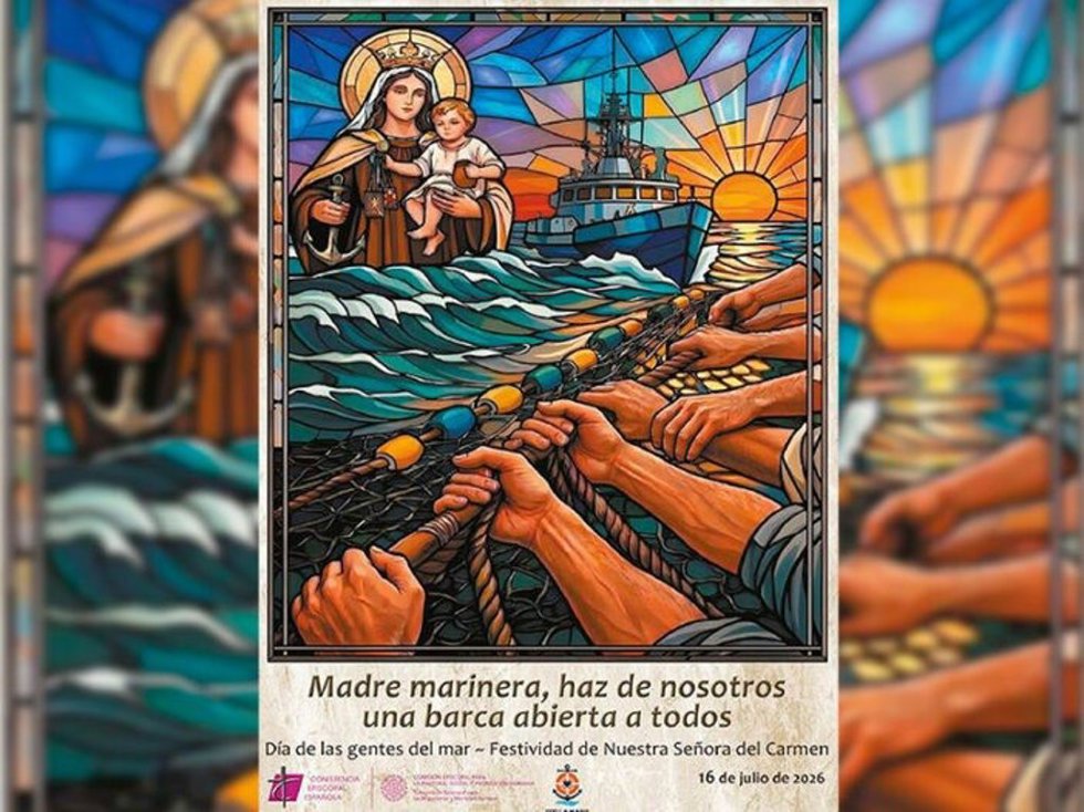Cartel del Día de las Gentes del Mar.