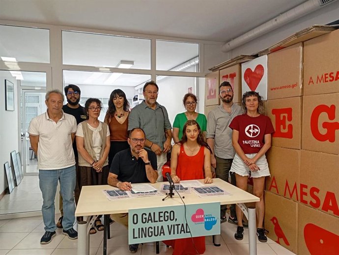 La plataforma Queremos galego impulsará una ILP para "blindar" el gallego y "revertir la emergencia linguística"