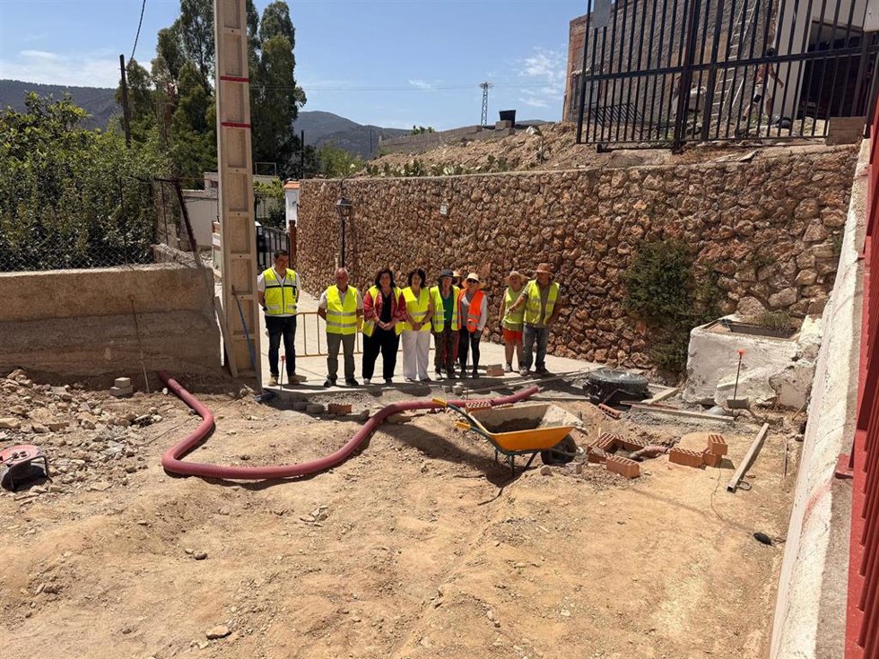 Obras del PFEA en Canjáyar (Almería).