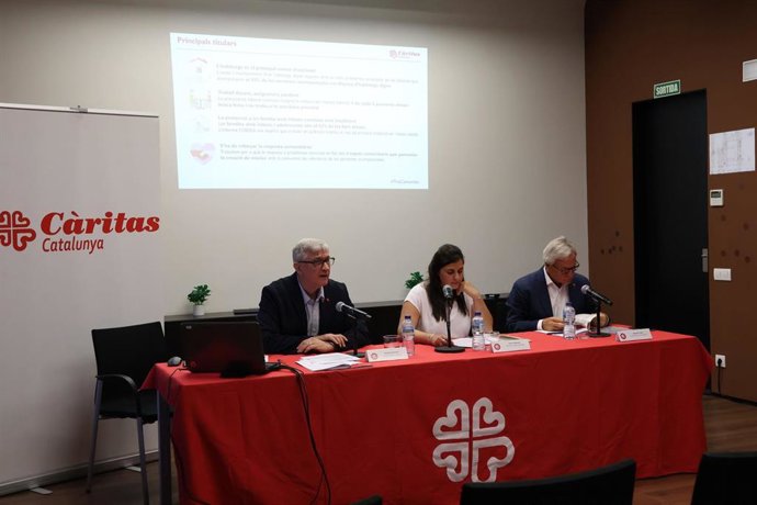 Presentación de la Memoria 2025 de Càritas Catalunya