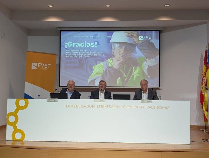 La Federación Valenciana de Empresarios del Transporte y la Logística (FVET) presenta los resultados de su encuesta anual sobre la situación del transporte de mercancías por carretera en la Comunitat Valenciana