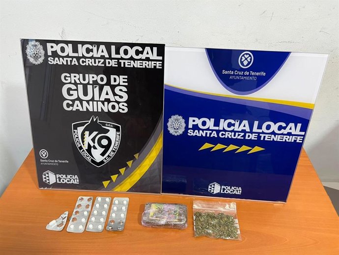 Droga intervenida a un hombre en Santa Cruz de Tenerife